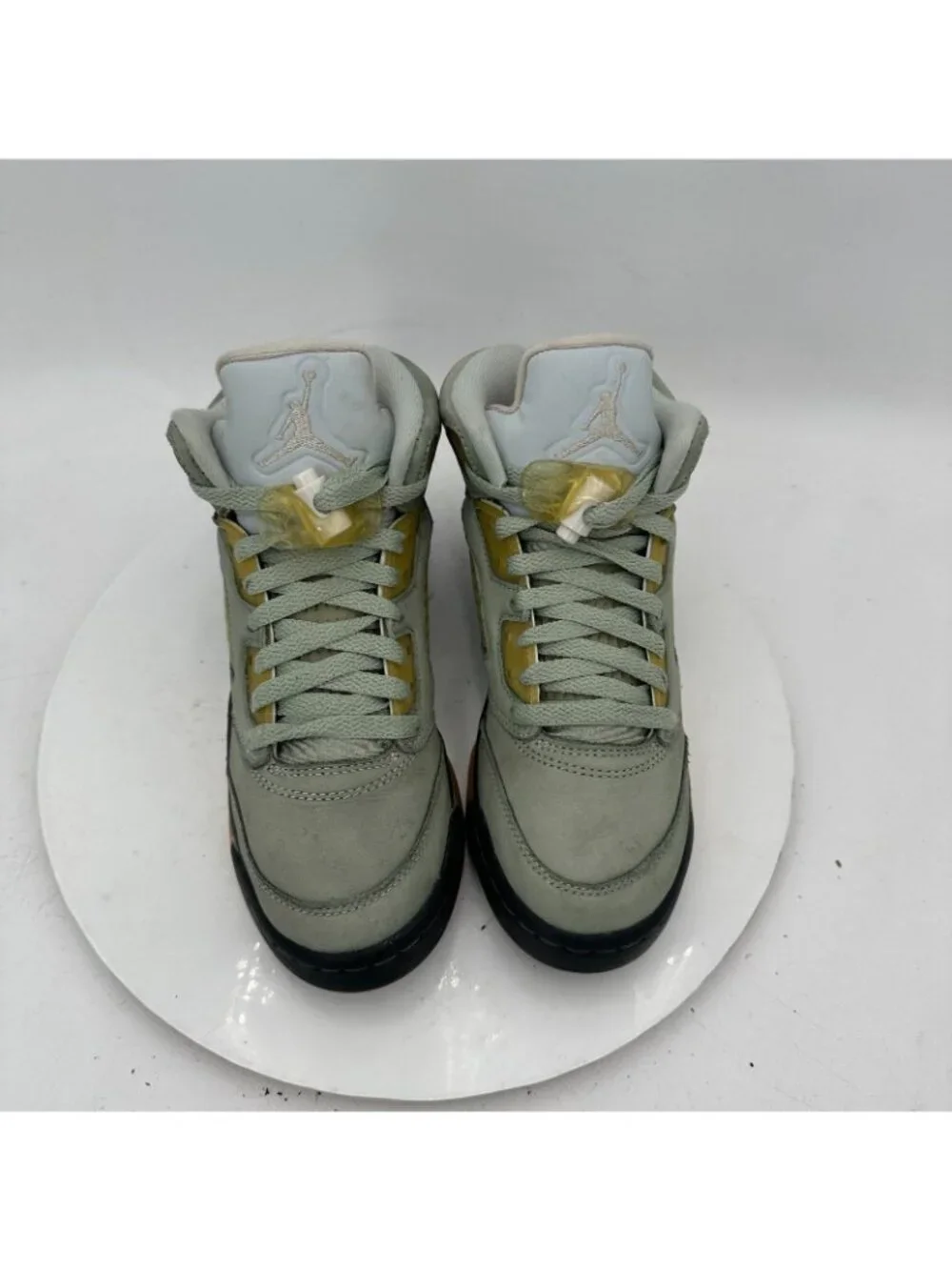Nike Air Jordan 5 Youth Size 5Y Women 6.5 440888-300 Jade Horizon Green Shoes